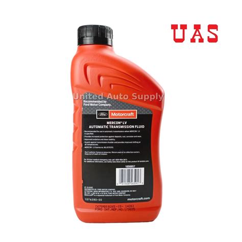 motorcraft lv transmission fluid